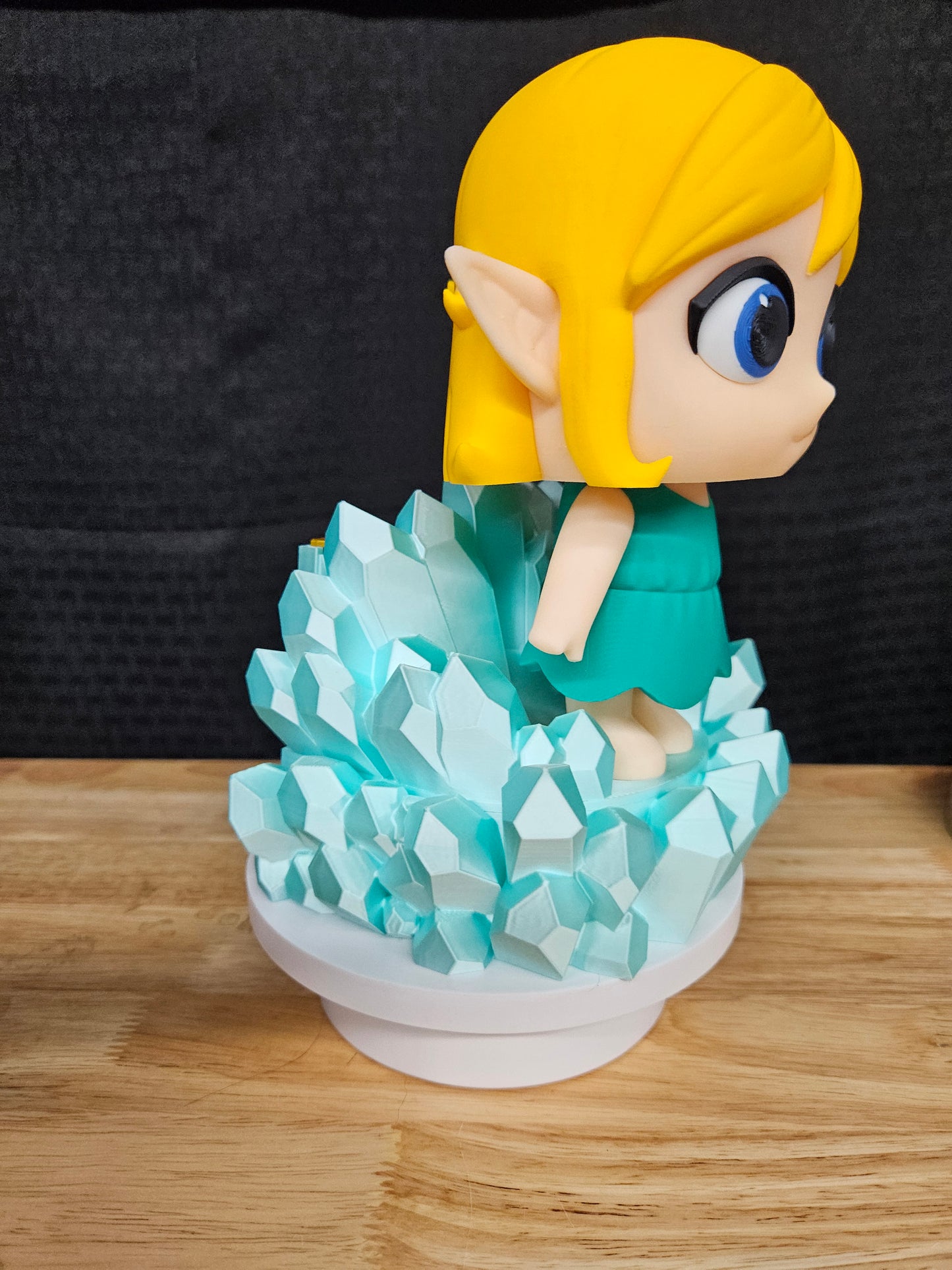 Cute Fairy Night Light, 3D Printed