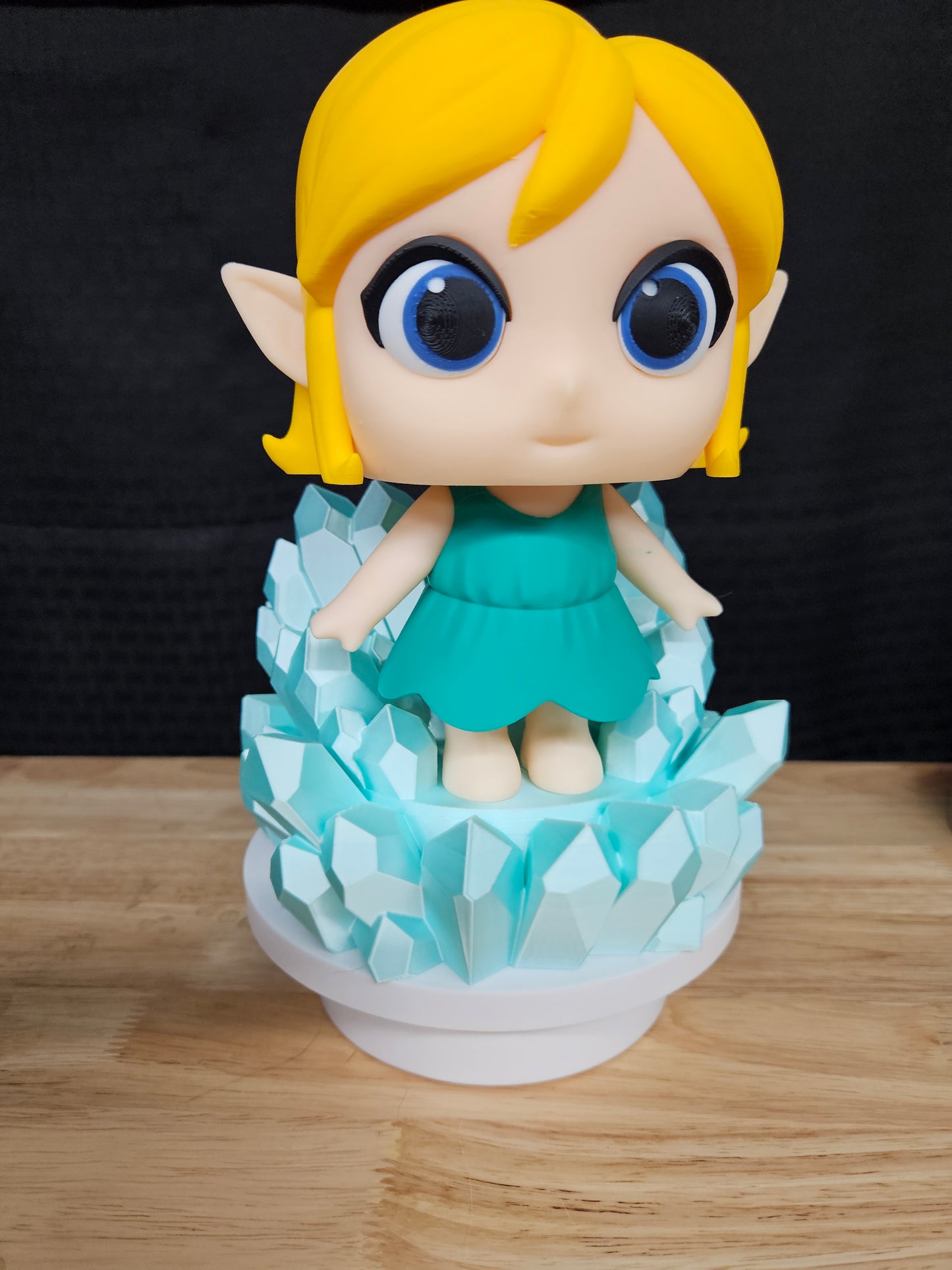 Cute Fairy Night Light, 3D Printed