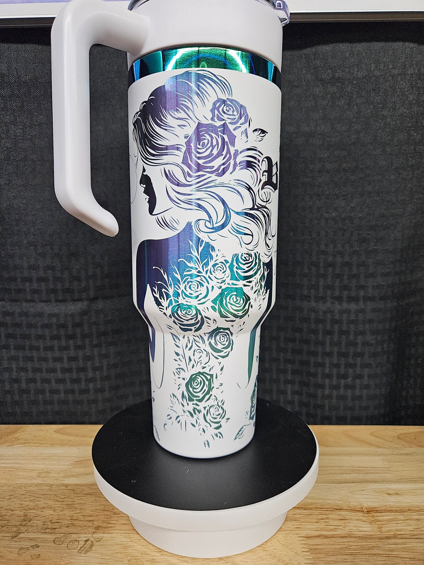 Good Girls Read Bad Books 40 oz Laser Engraved Tumbler