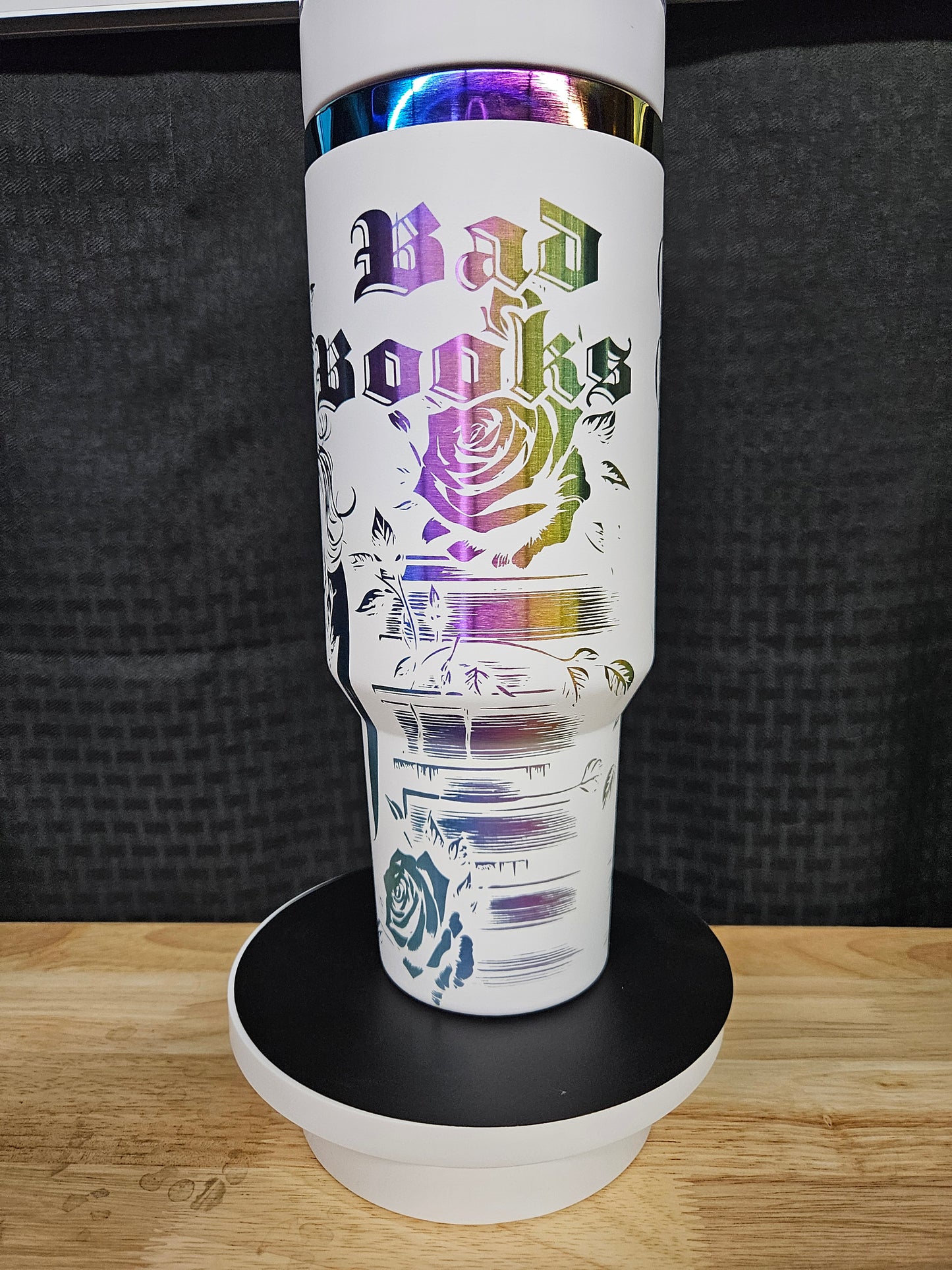 Good Girls Read Bad Books 40 oz Laser Engraved Tumbler