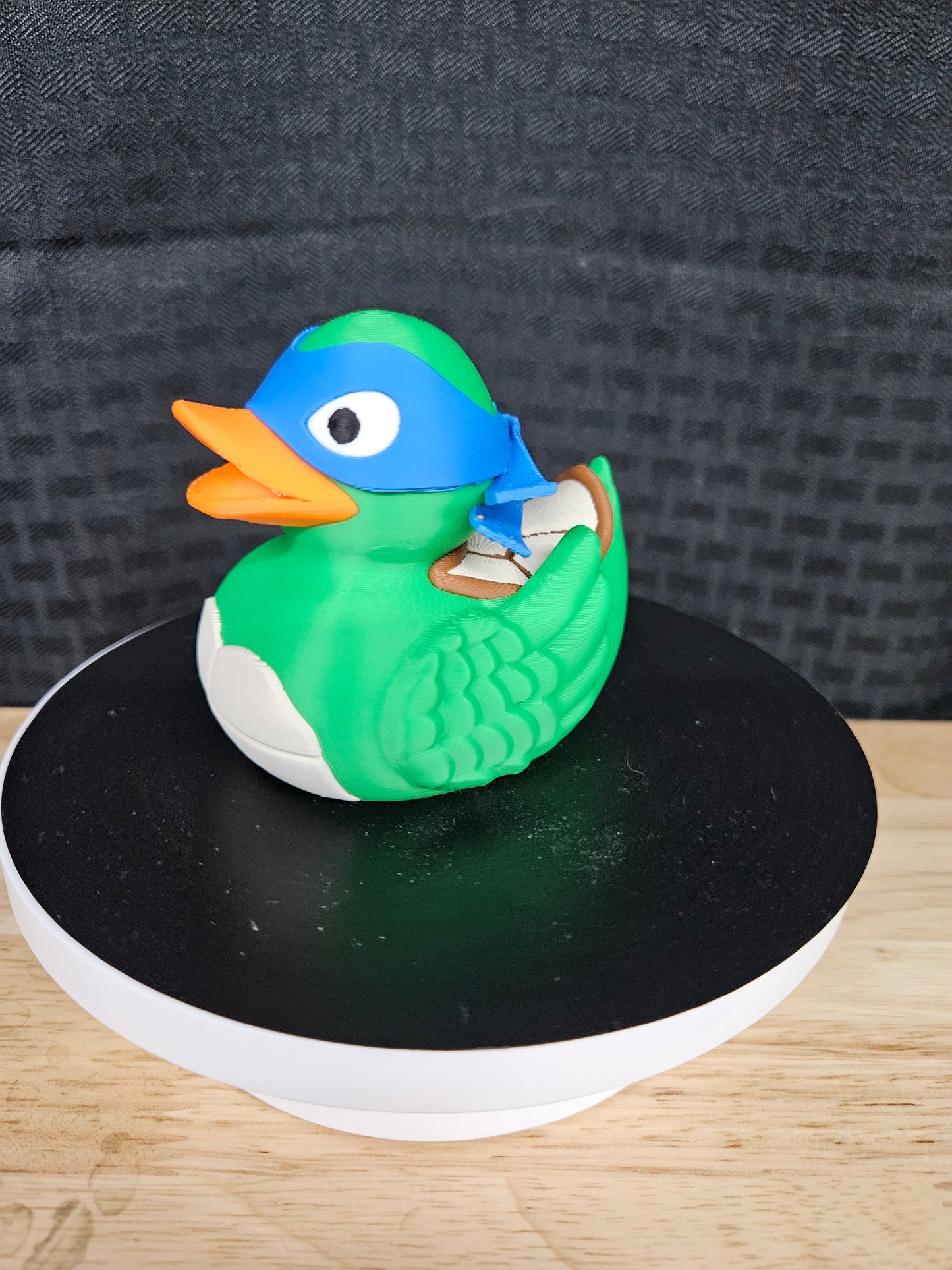 Leonardo Duck, TMNT, 3D Printed, Ducking, DuckDuckJeep