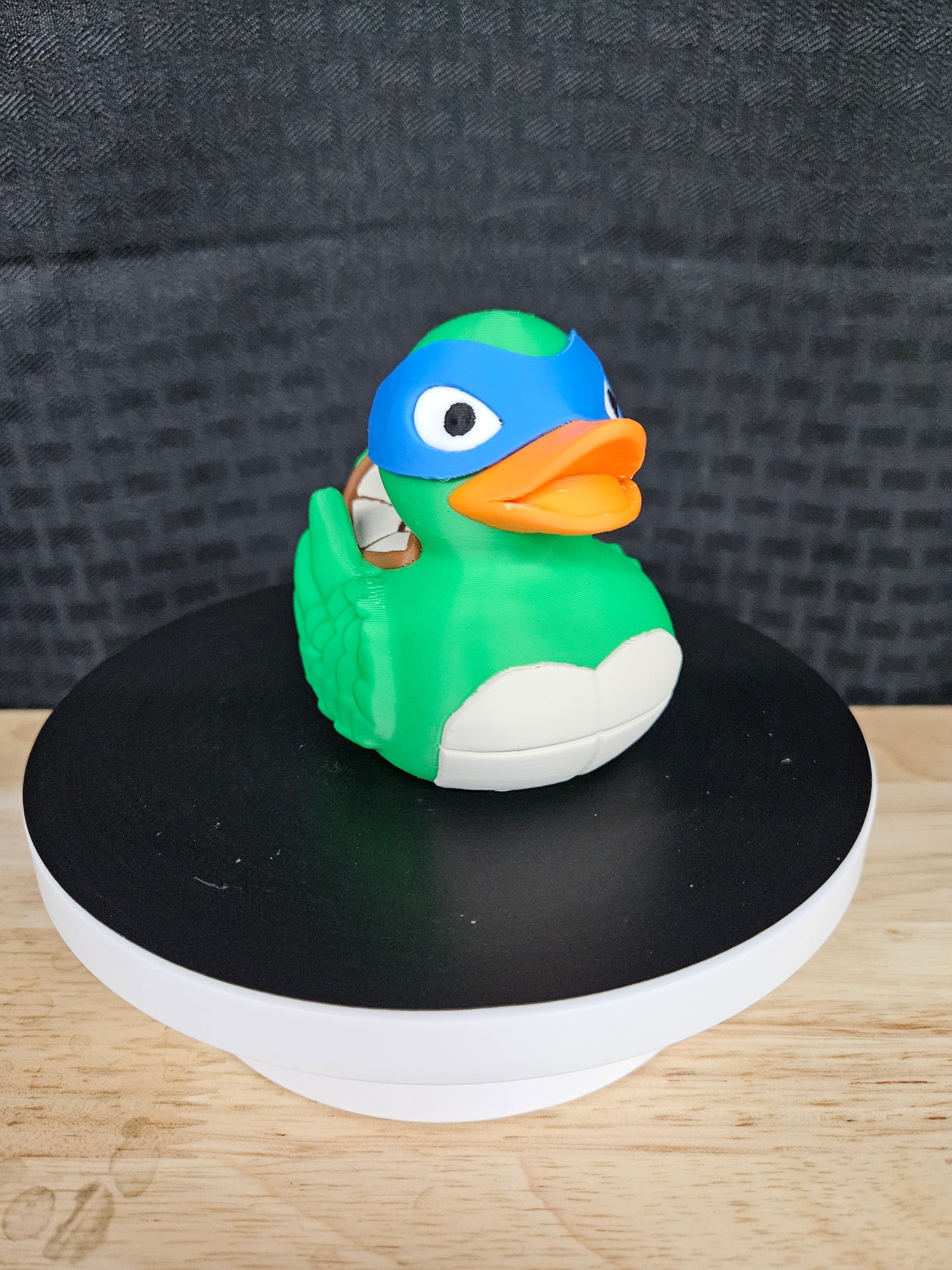 Leonardo Duck, TMNT, 3D Printed, Ducking, DuckDuckJeep
