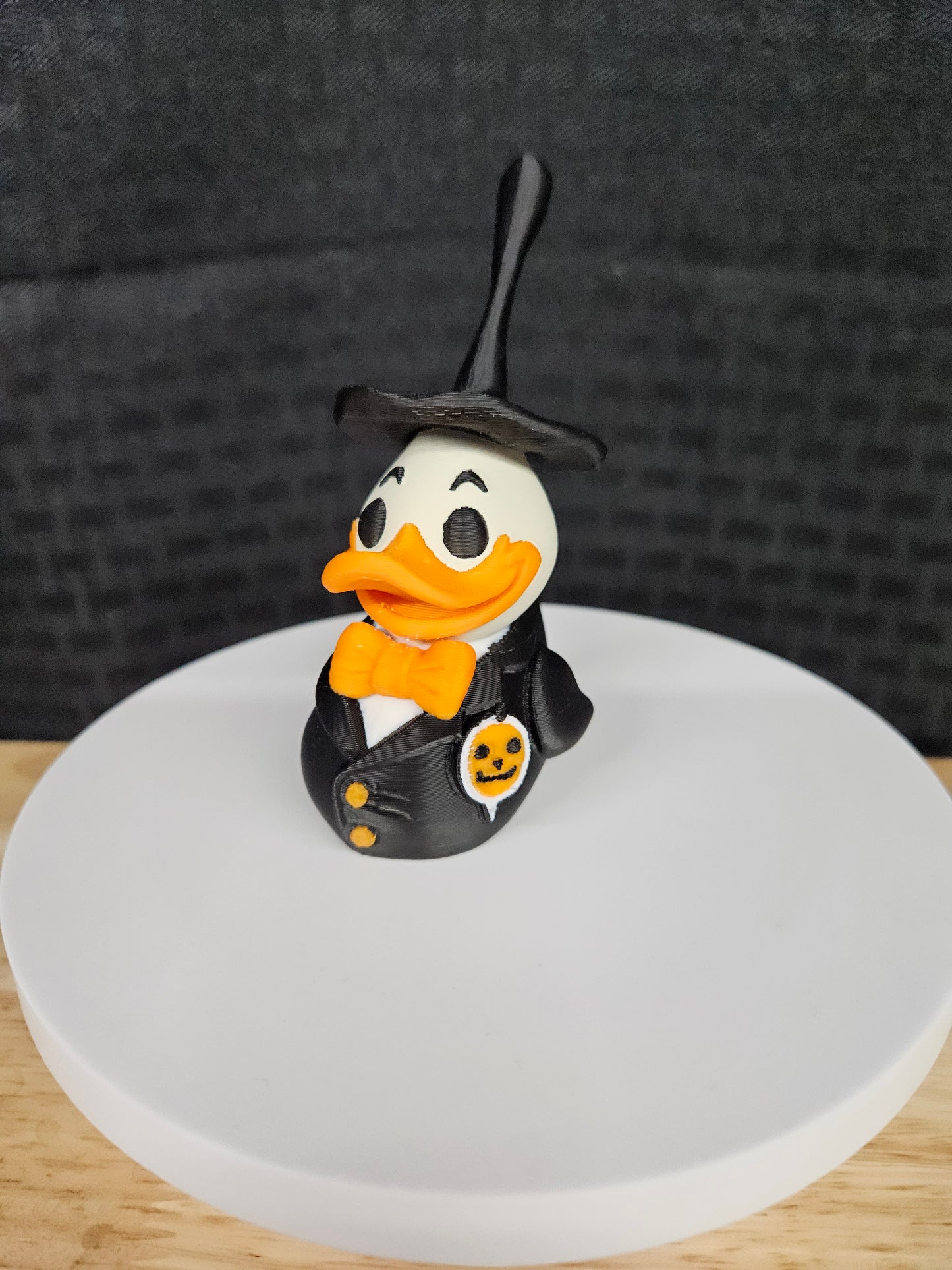 Halloween Town Mayor Duck, 3D Printed, Ducking, DuckDuckJeep