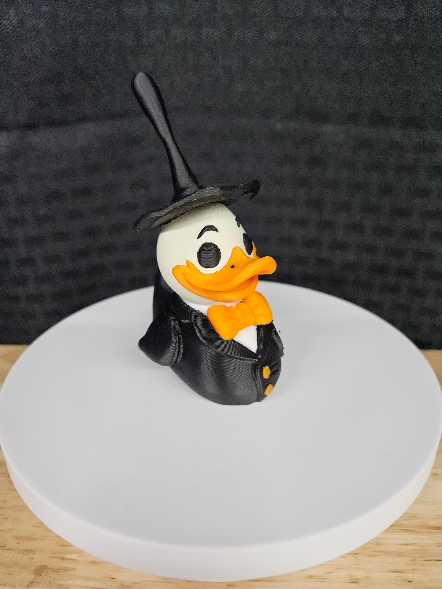Halloween Town Mayor Duck, 3D Printed, Ducking, DuckDuckJeep