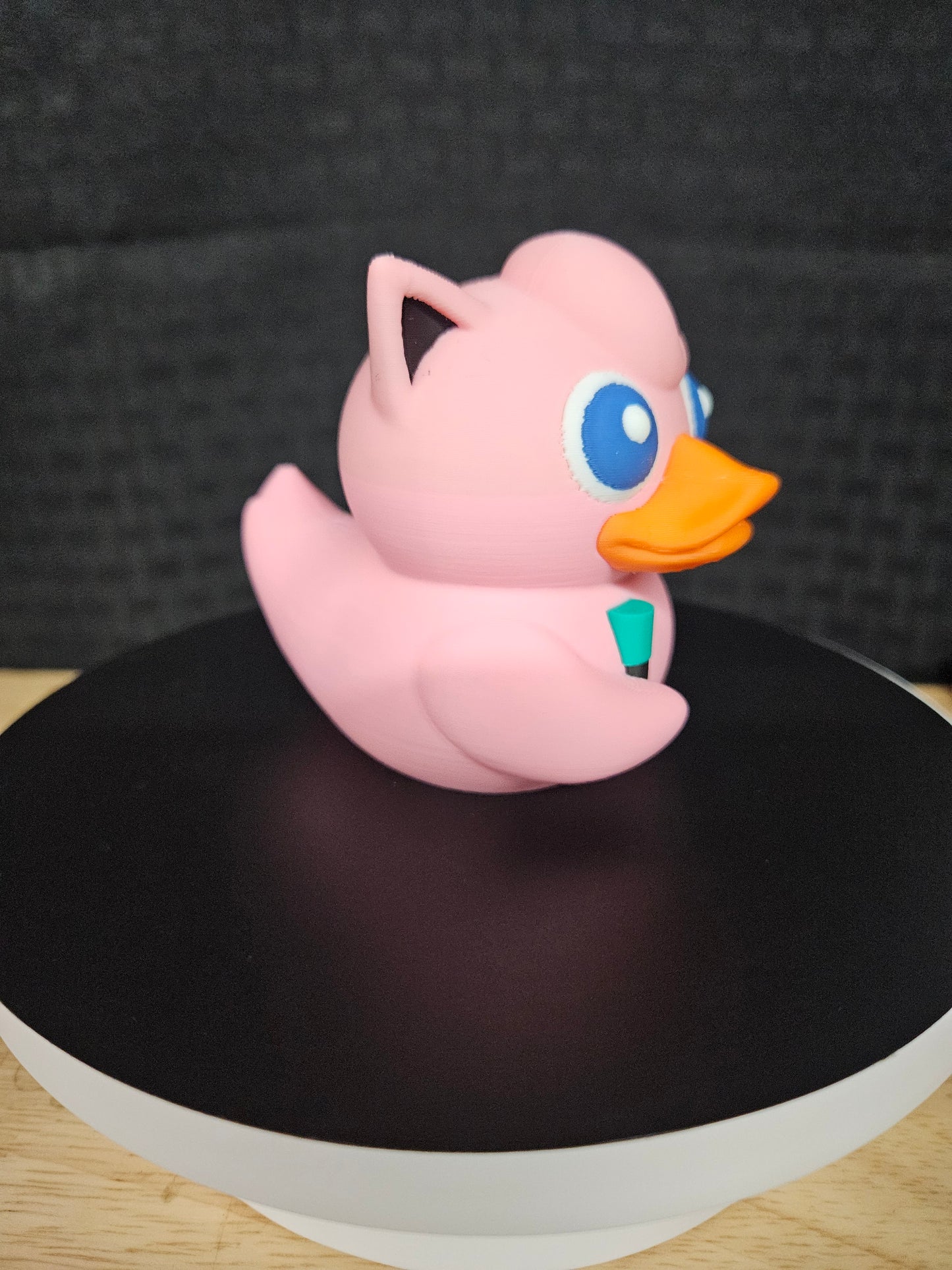 Jiggleypuff Duck, Pokemon, 3D Printed, Ducking, DuckDuckJeep