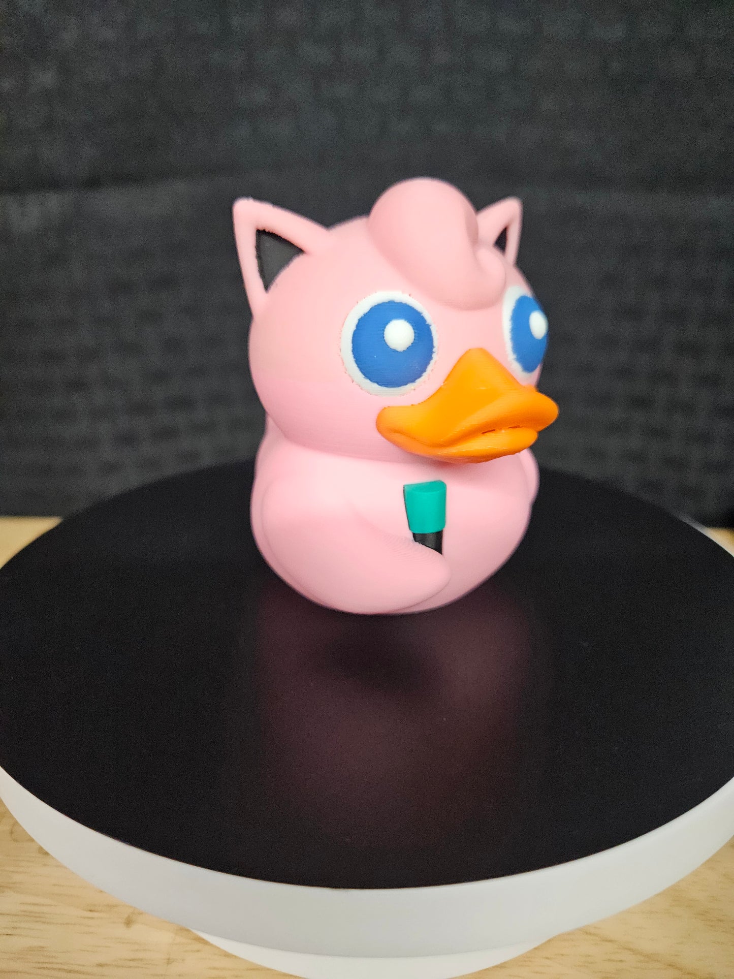 Jiggleypuff Duck, Pokemon, 3D Printed, Ducking, DuckDuckJeep