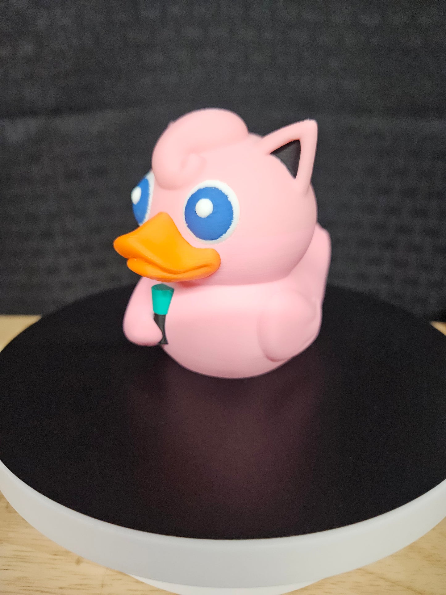 Jiggleypuff Duck, Pokemon, 3D Printed, Ducking, DuckDuckJeep