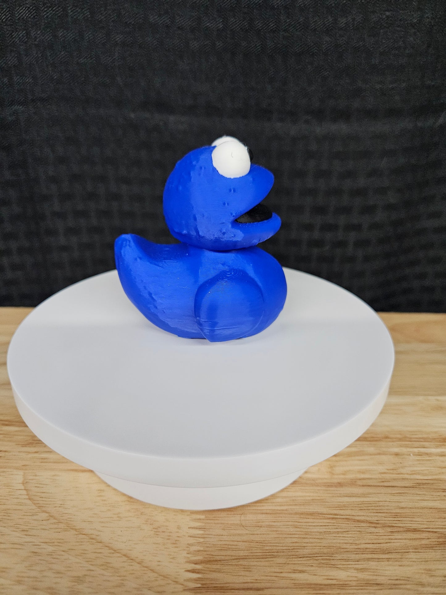 Cookie Monster Duck, Sesame Street, 3D Printed, Ducking, DuckDuckJeep
