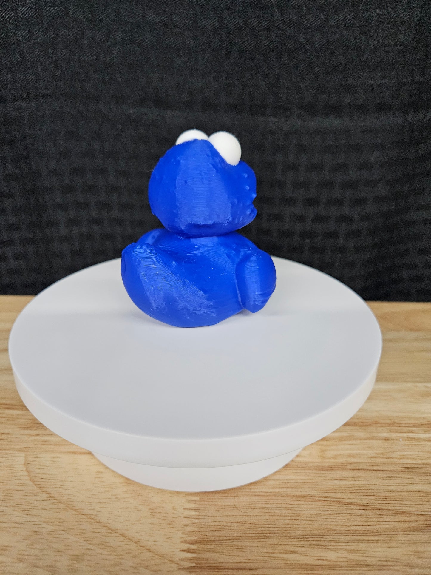 Cookie Monster Duck, Sesame Street, 3D Printed, Ducking, DuckDuckJeep