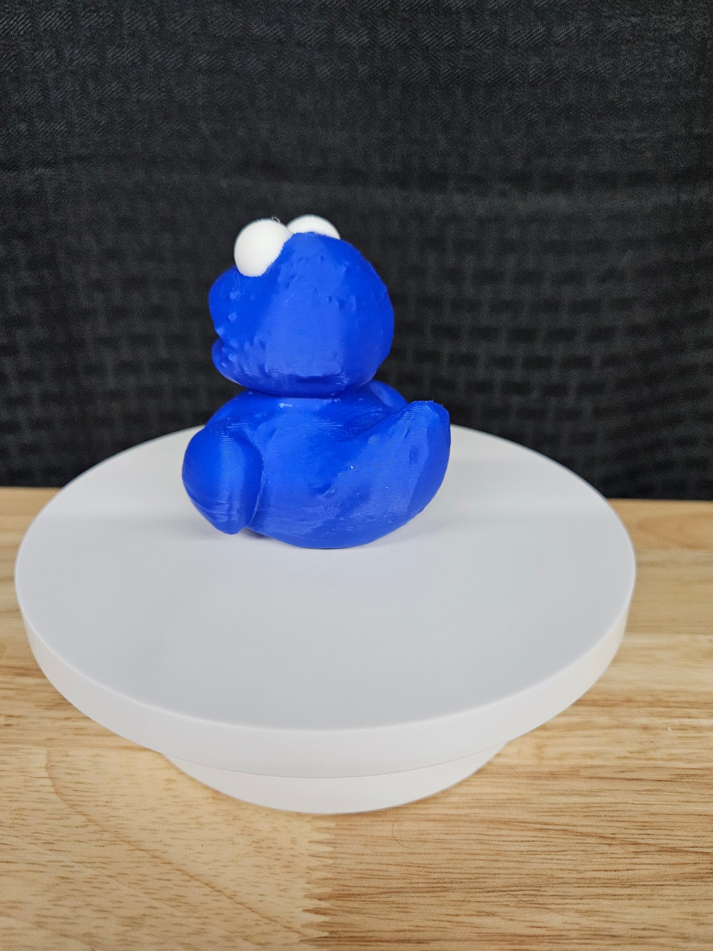 Cookie Monster Duck, Sesame Street, 3D Printed, Ducking, DuckDuckJeep