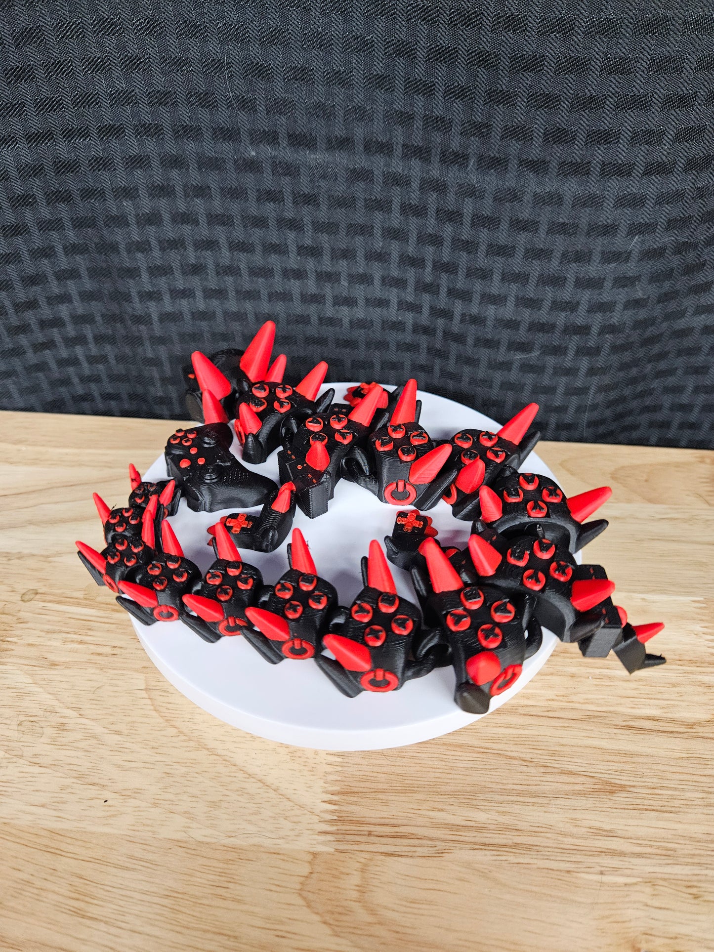 Xbox Dragon, 3D Printed, Fully Articulating, approximately 18" Long