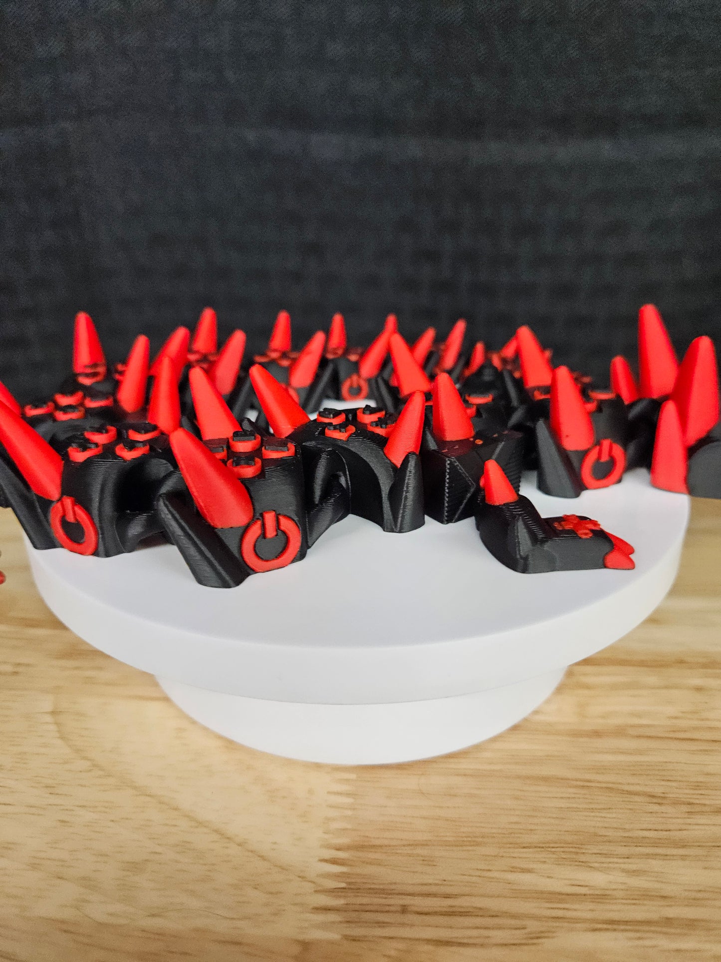 Xbox Dragon, 3D Printed, Fully Articulating, approximately 18" Long