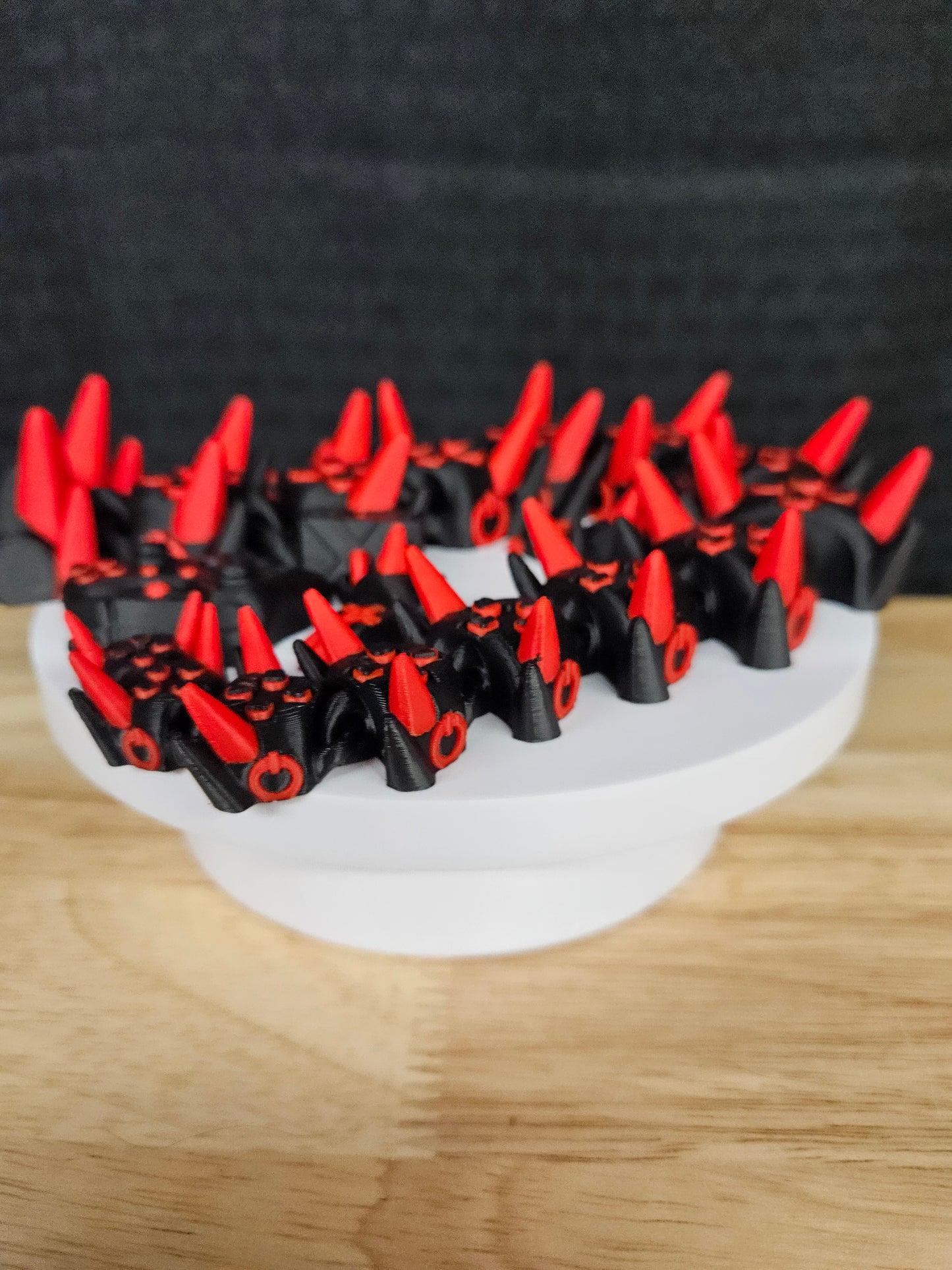 Xbox Dragon, 3D Printed, Fully Articulating, approximately 18" Long