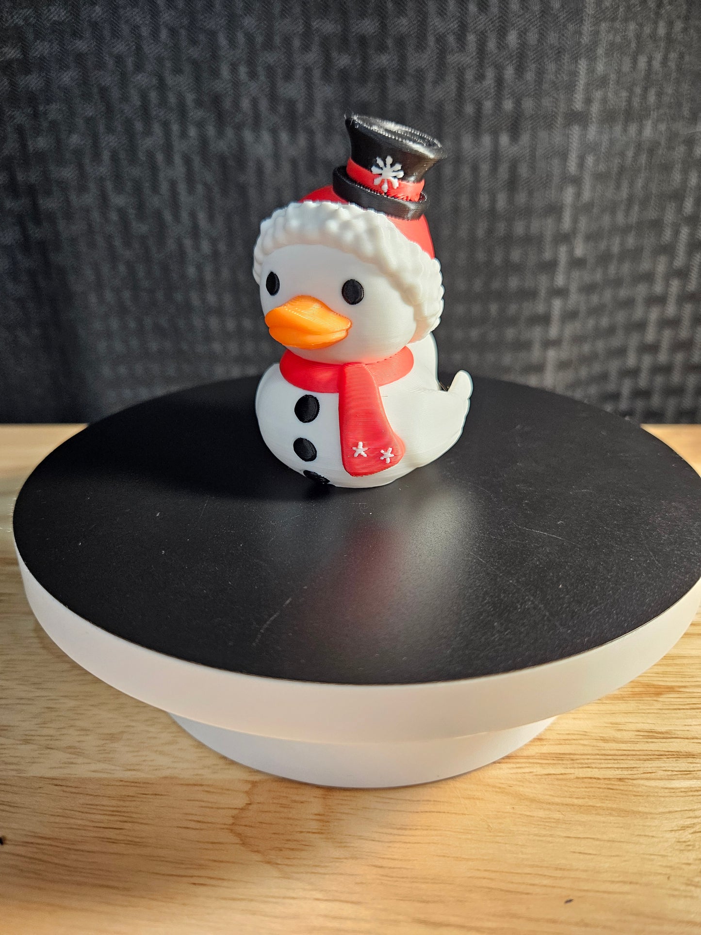 Snowman Duck, Christmas, Ducking, DuckDuckJeep