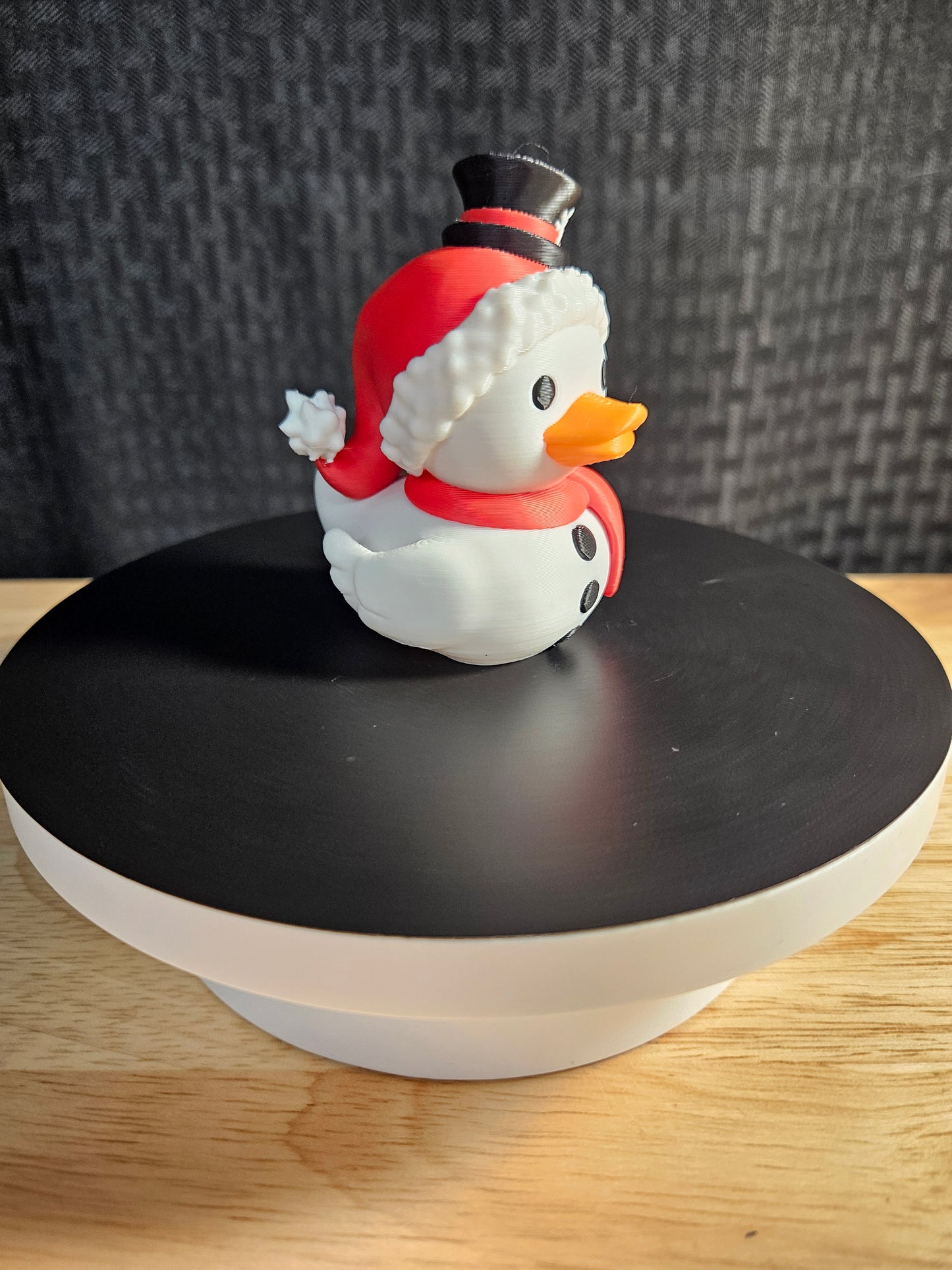 Snowman Duck, Christmas, Ducking, DuckDuckJeep