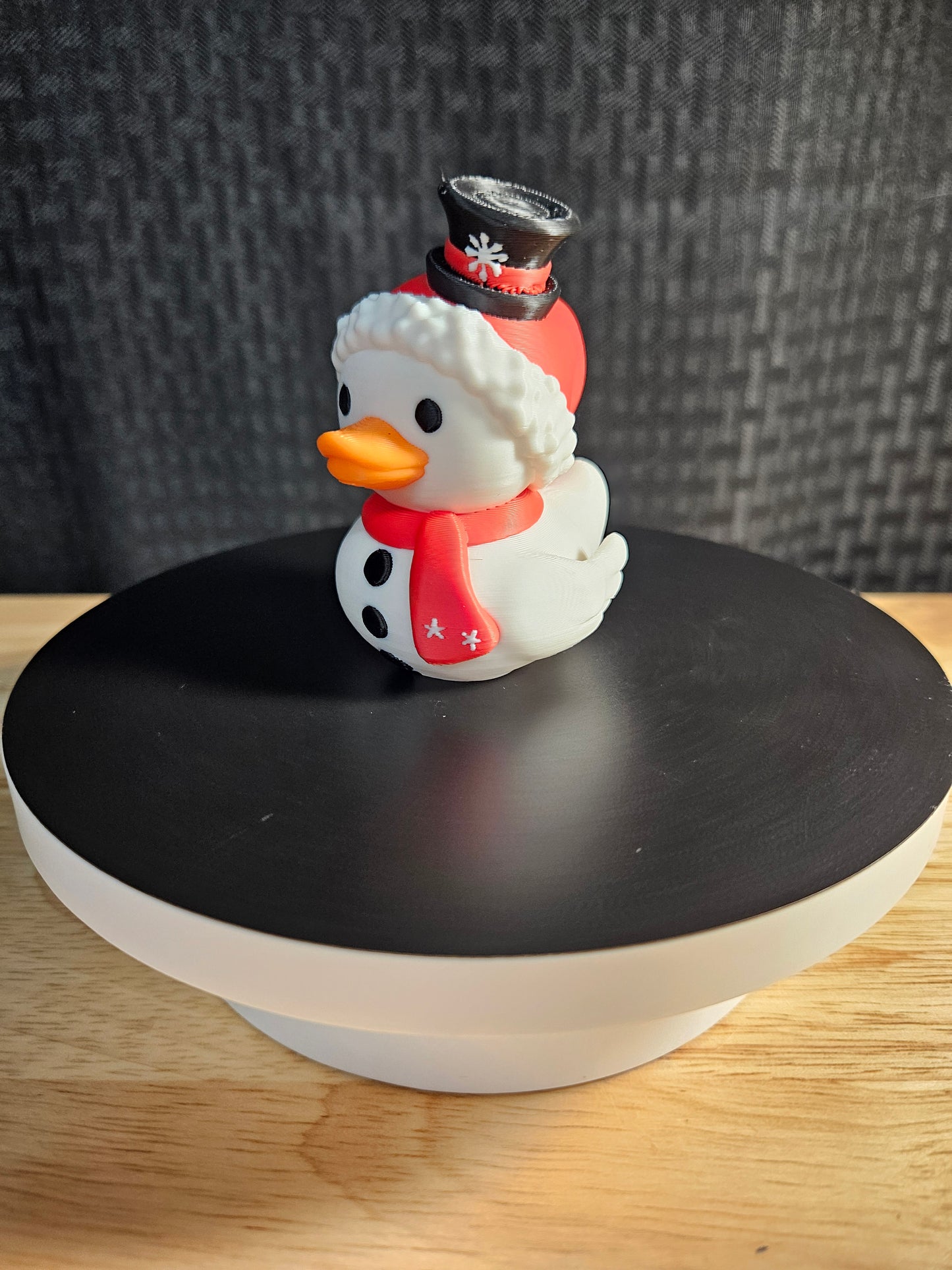 Snowman Duck, Christmas, Ducking, DuckDuckJeep