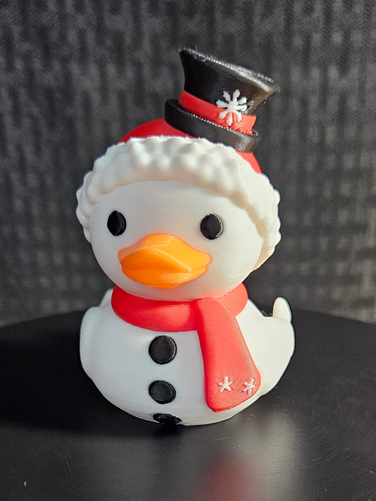 Snowman Duck, Christmas, Ducking, DuckDuckJeep