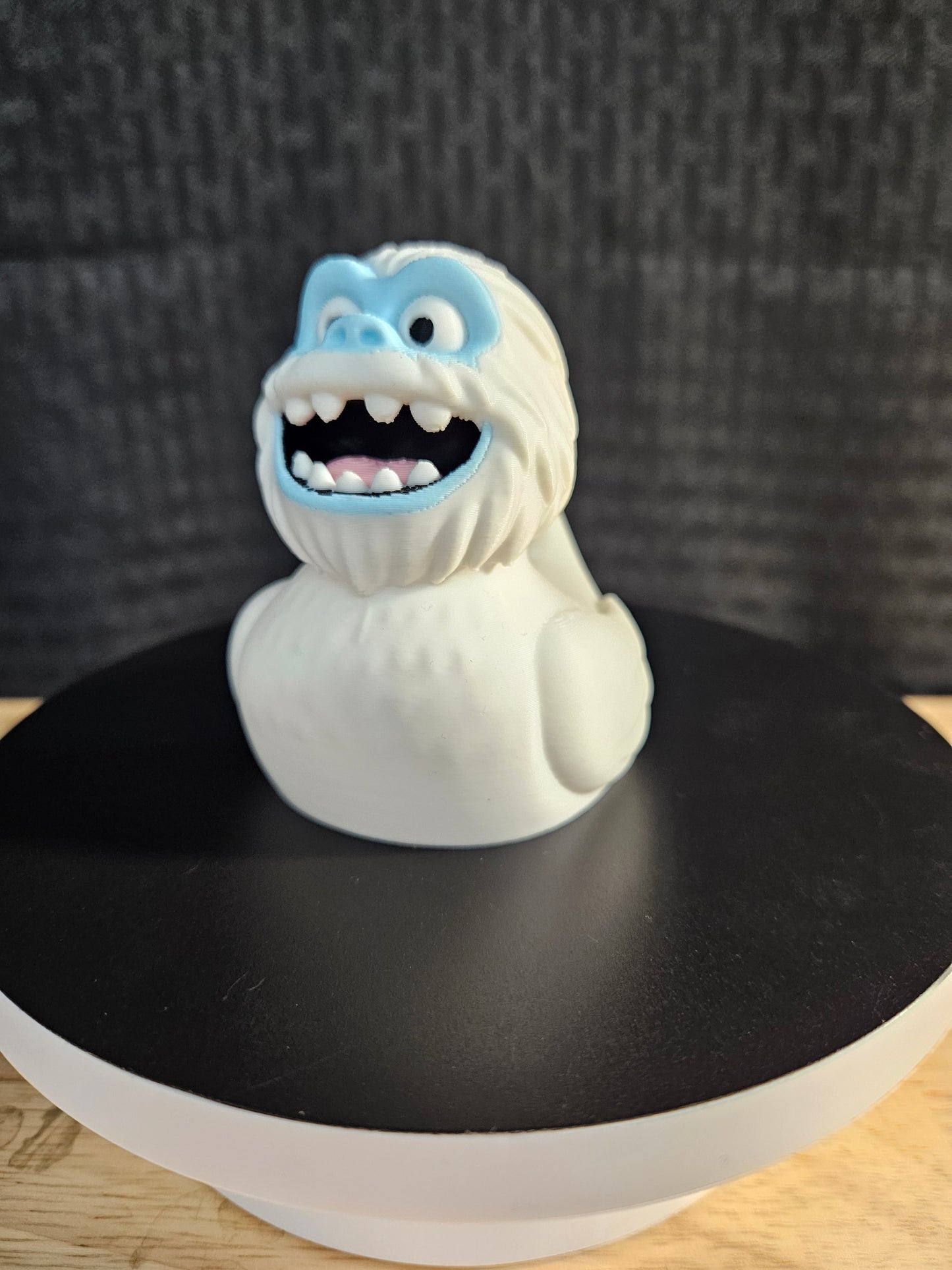 Bumbles Duck, Abominable Snowman, 3D Printed, Ducking, DuckDuckJeep