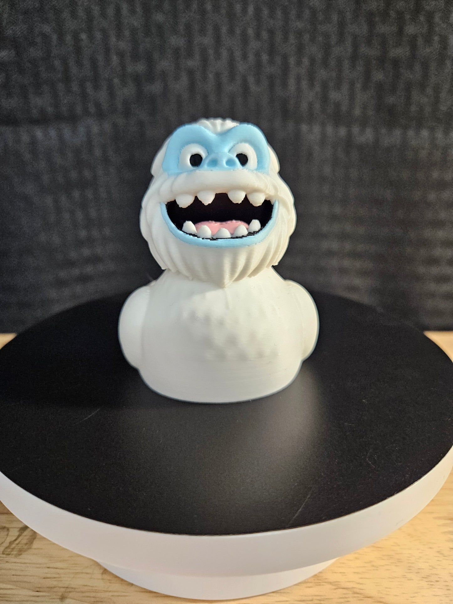 Bumbles Duck, Abominable Snowman, 3D Printed, Ducking, DuckDuckJeep