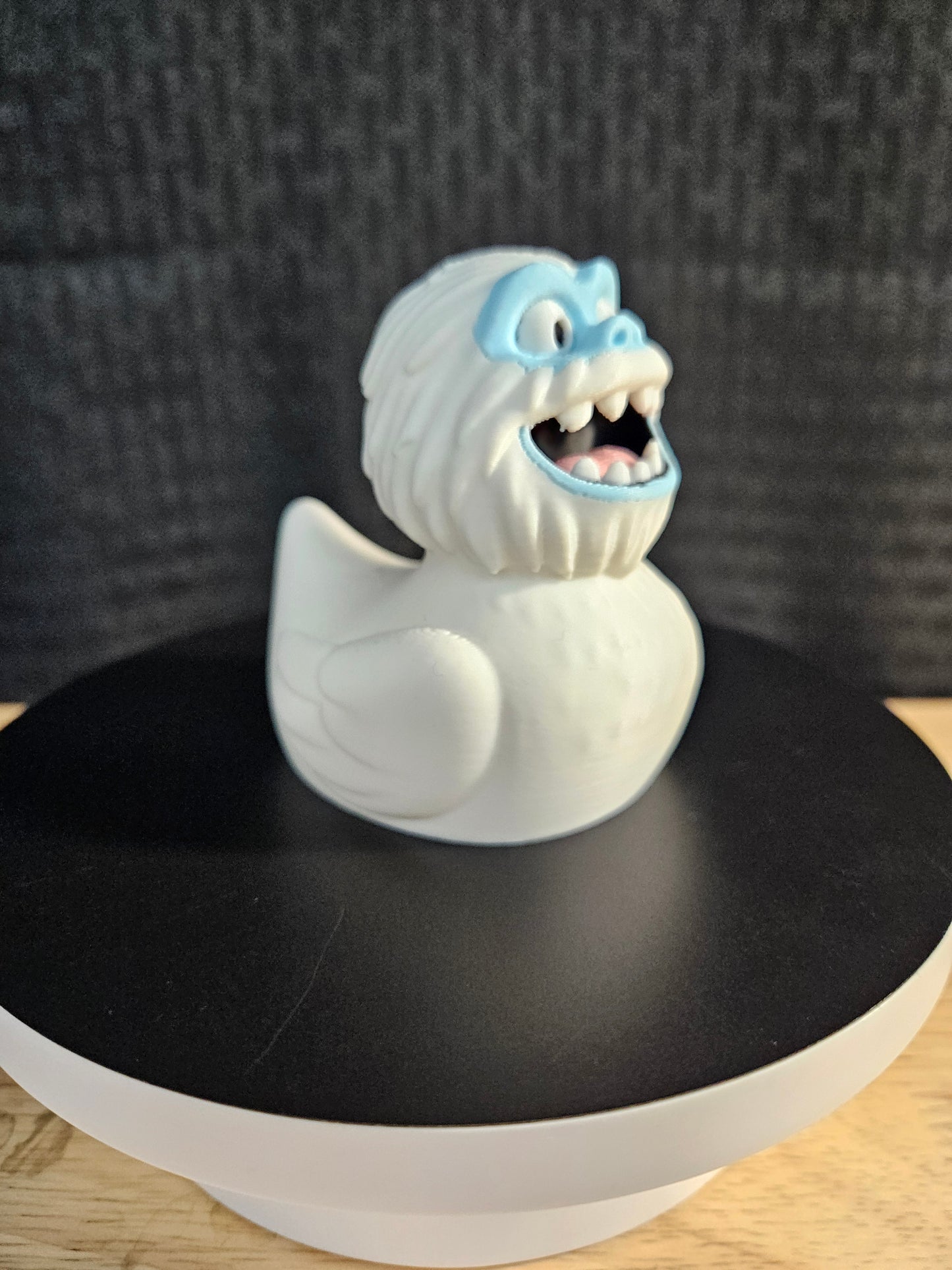 Bumbles Duck, Abominable Snowman, 3D Printed, Ducking, DuckDuckJeep