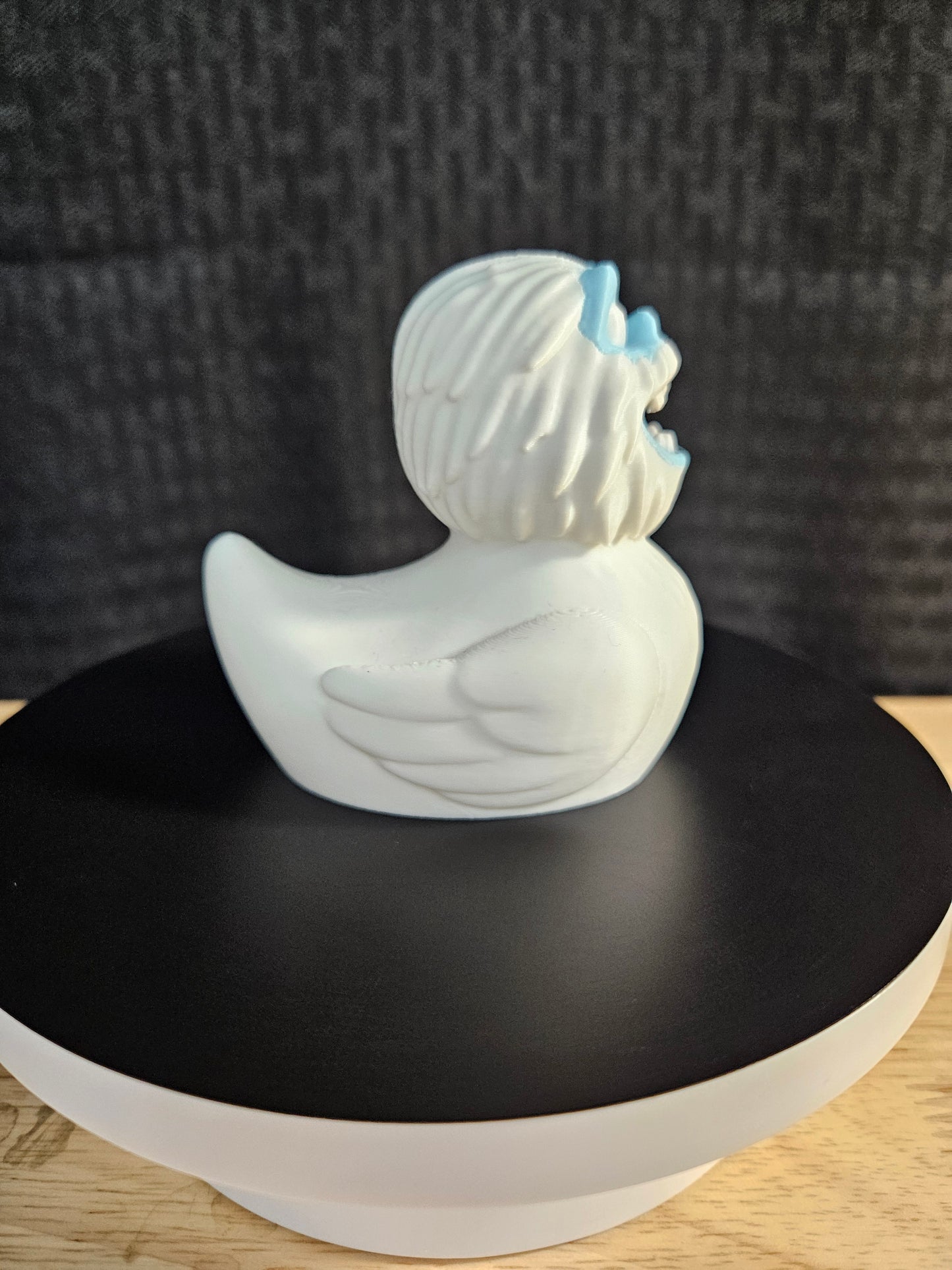 Bumbles Duck, Abominable Snowman, 3D Printed, Ducking, DuckDuckJeep