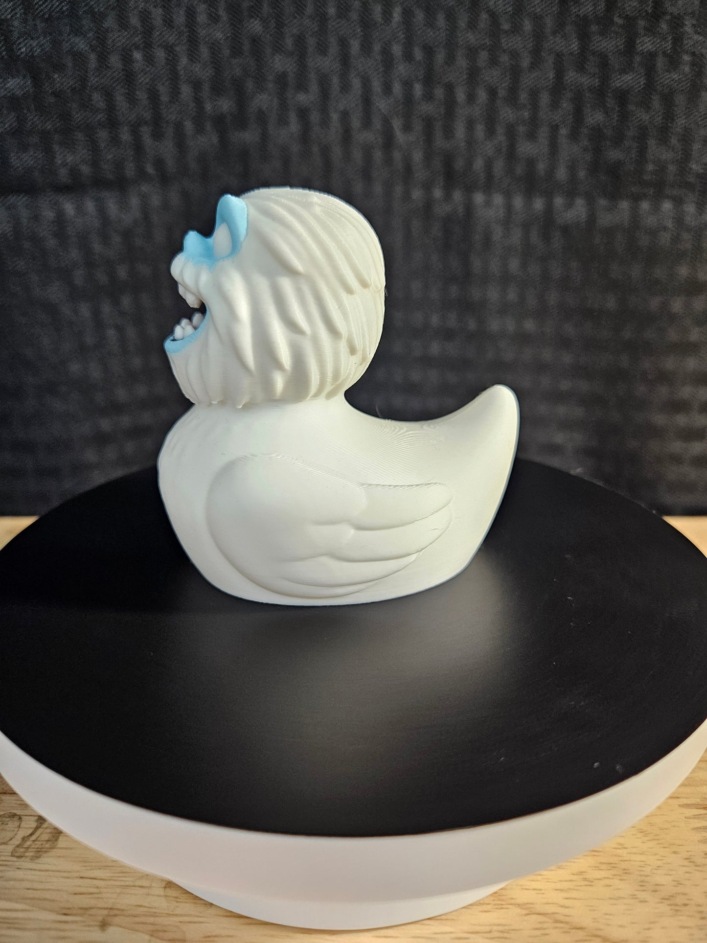 Bumbles Duck, Abominable Snowman, 3D Printed, Ducking, DuckDuckJeep
