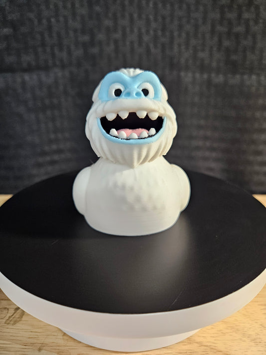 Bumbles Duck, Abominable Snowman, 3D Printed, Ducking, DuckDuckJeep