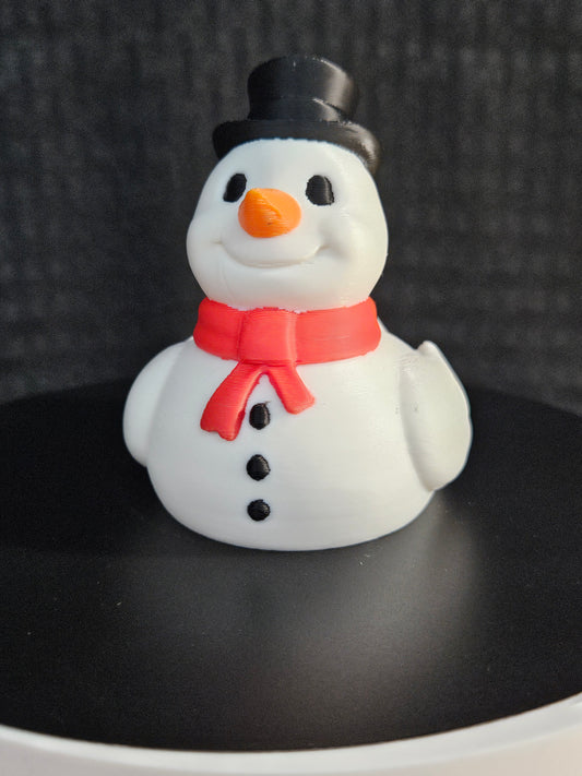 Frosty Duck, The Snowman, Ducks, Ducking, DuckDuckJeep