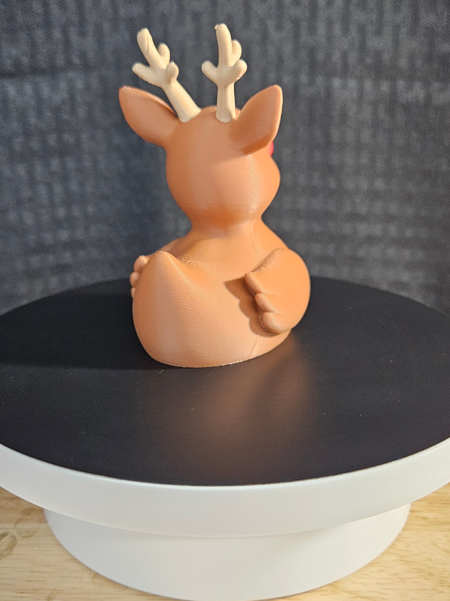 Rudolph Duck, Red Nosed Reindeer, Ducks, Ducking, DuckDuckJeep