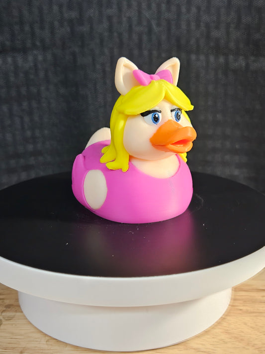 Miss Piggy Duck, Muppets, 3D Printed, Ducking, DuckDuckJeep