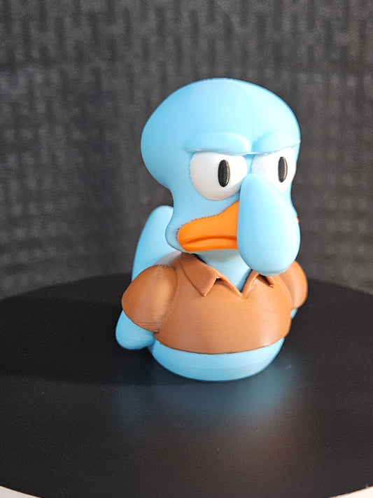 Squidward Duck, Spongebob Squarepants Ducks, Ducking, DuckDuckJeep
