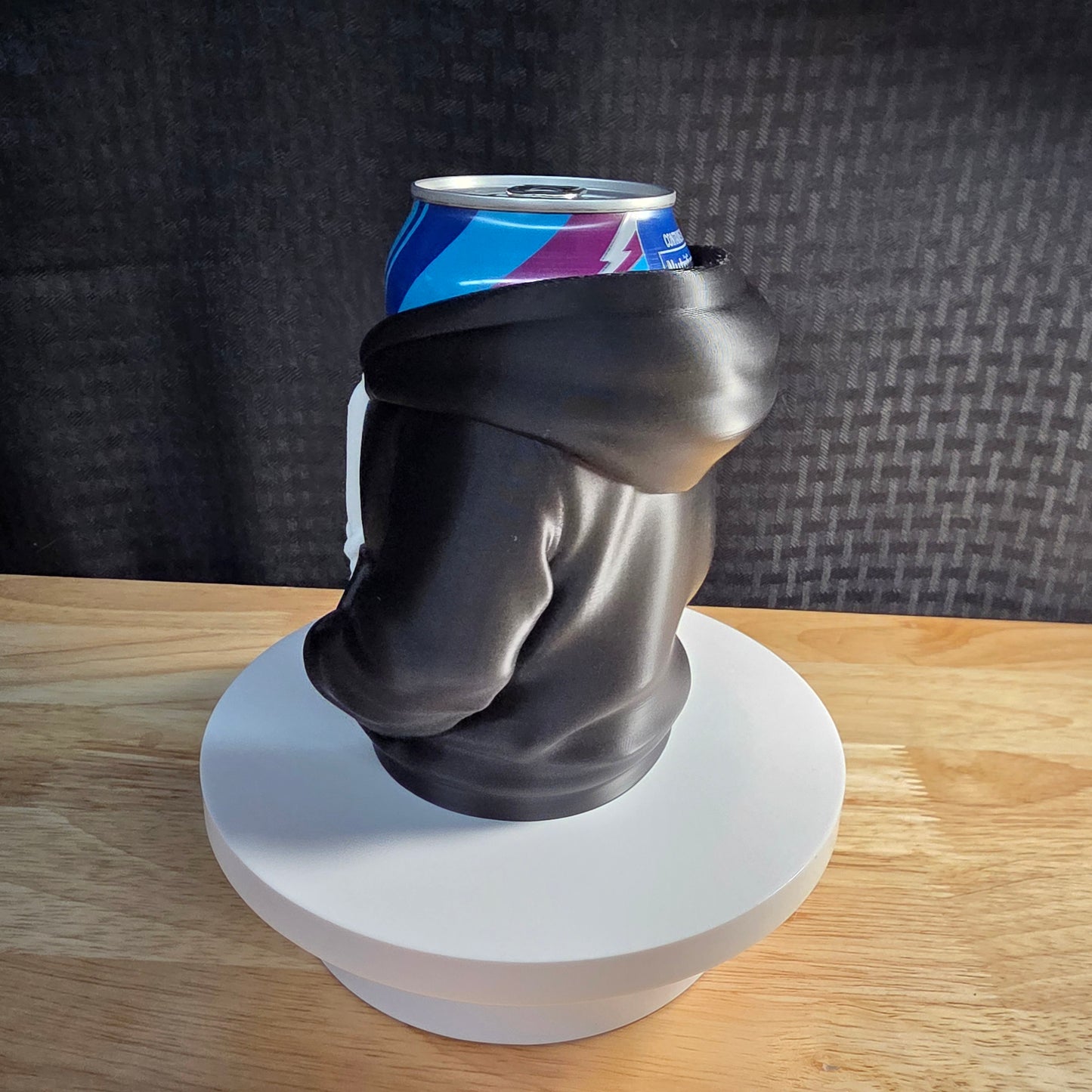 Hoodie Can Koozie, 3D Printed, Fits 12 oz. cans