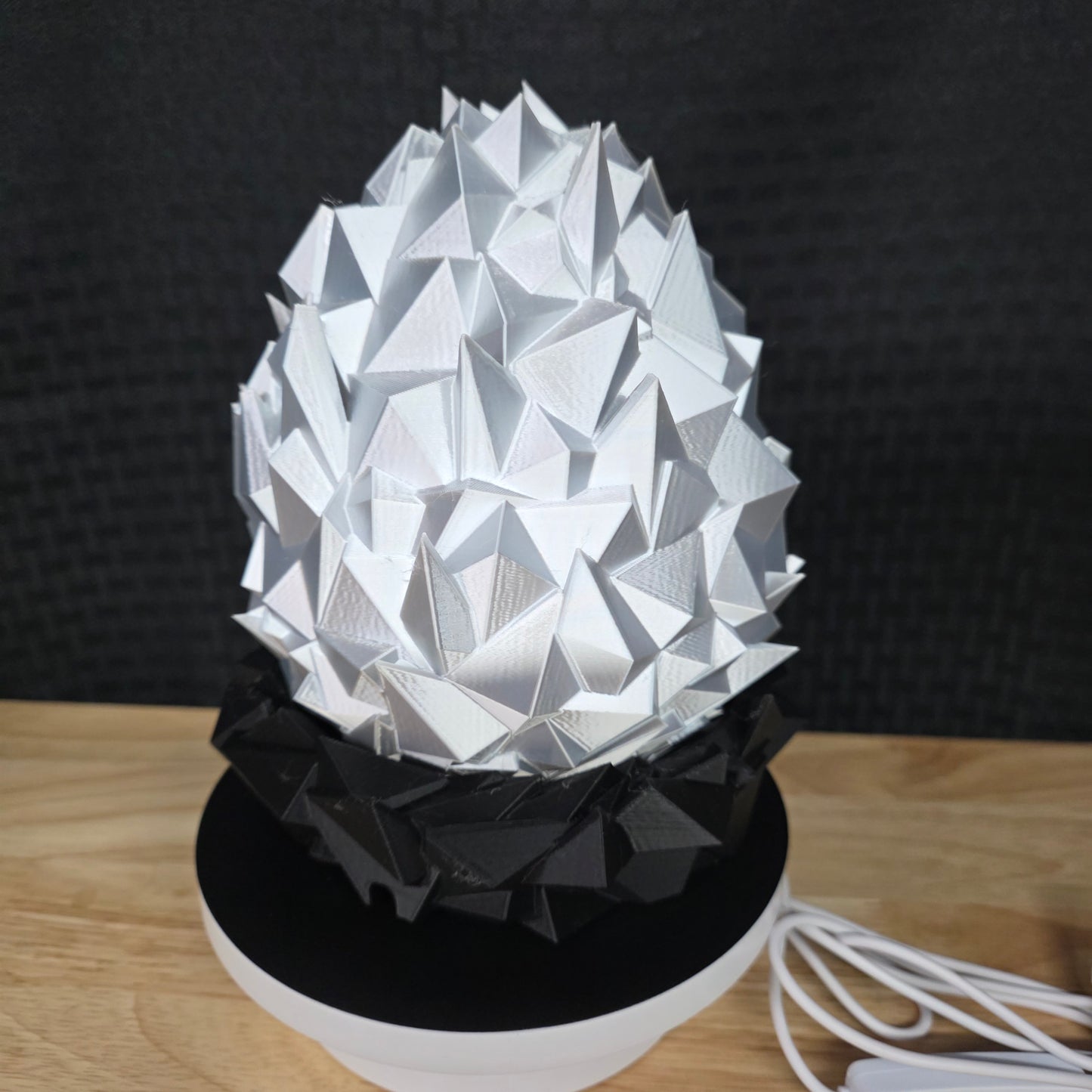 Ironscale Dragon LED Lamp, 3D Printed