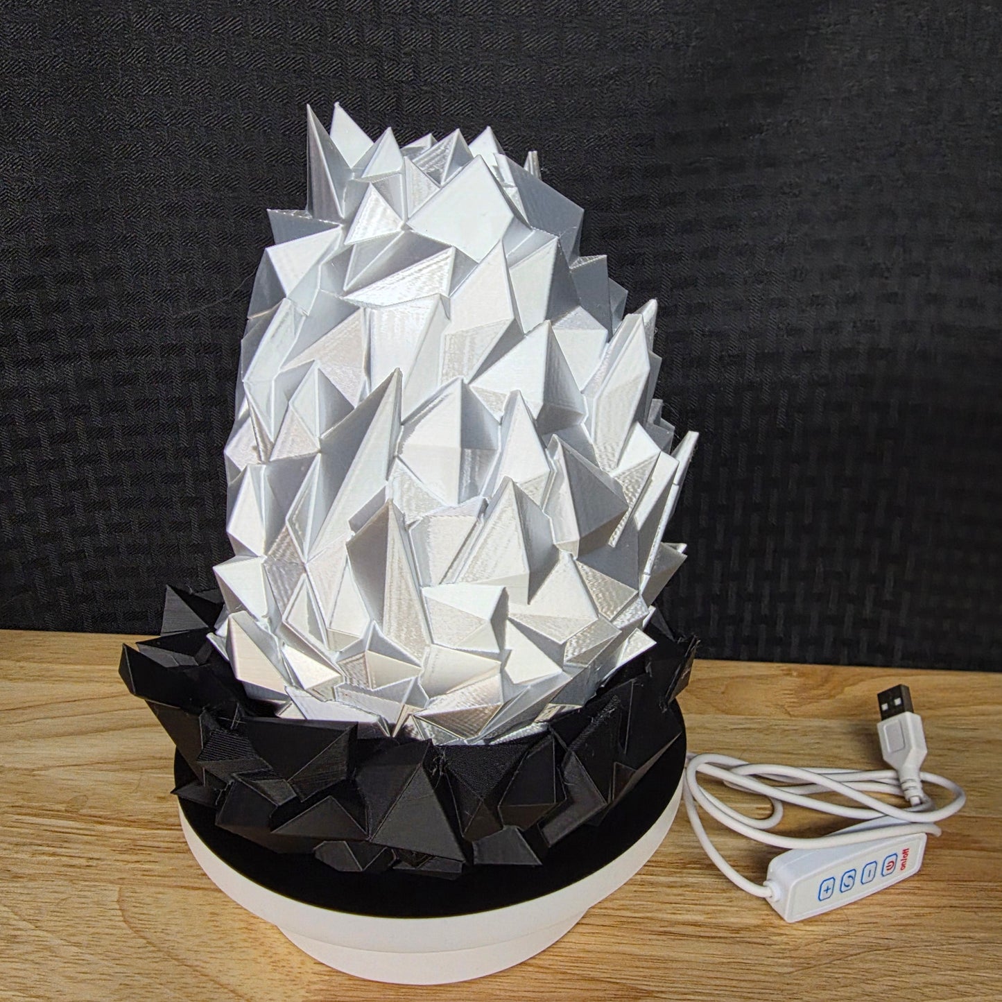 Ironscale Dragon LED Lamp, 3D Printed