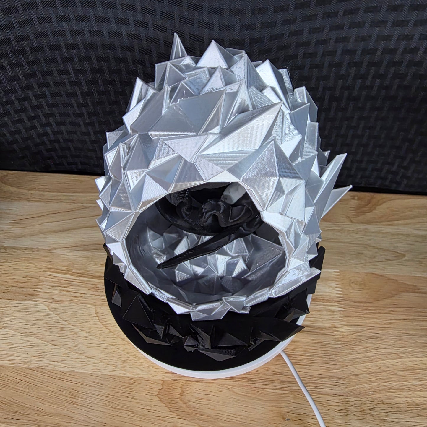 Ironscale Dragon LED Lamp, 3D Printed