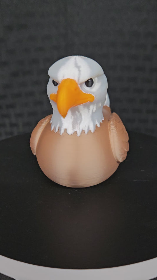 Bald Eagle Duck, 3D Printed, Ducking, DuckDuckJeep
