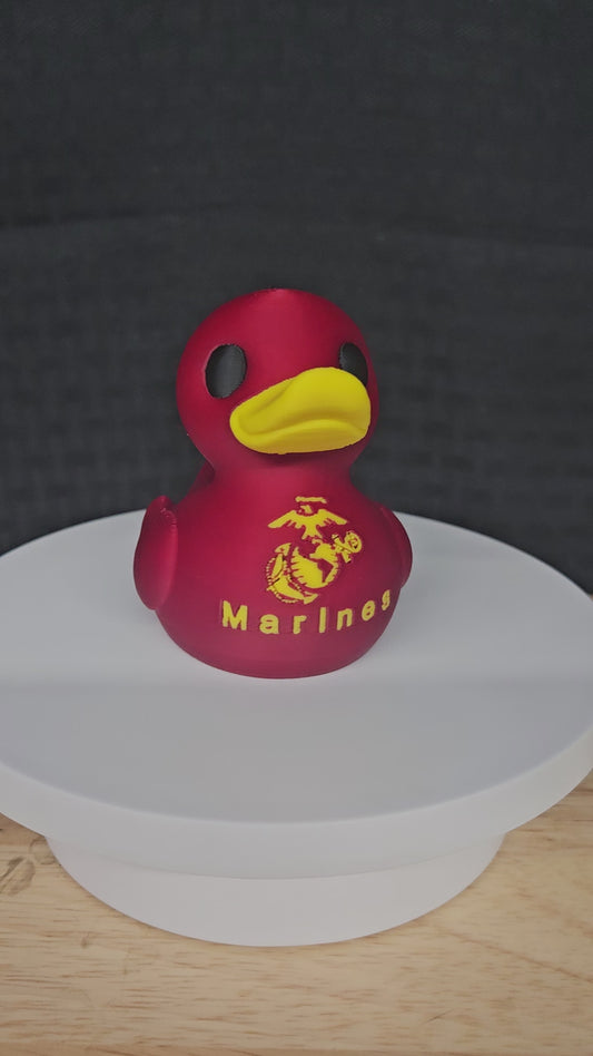 Marines Military Duck
