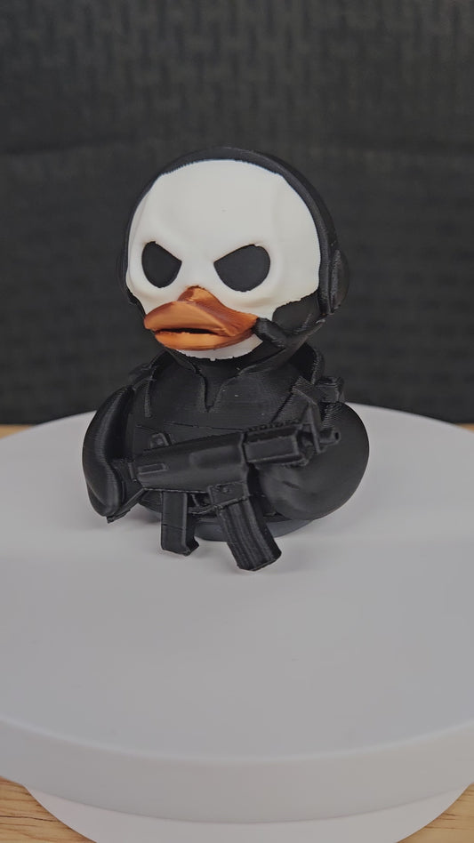 Ghost Duck, Call of Duty, 3D Printed, Ducking, DuckDuckJeep