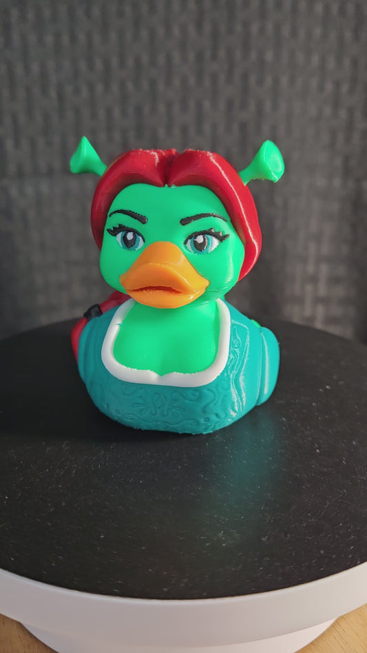 Fiona Duck,3D Printed, Ducking, DuckDuckJeep