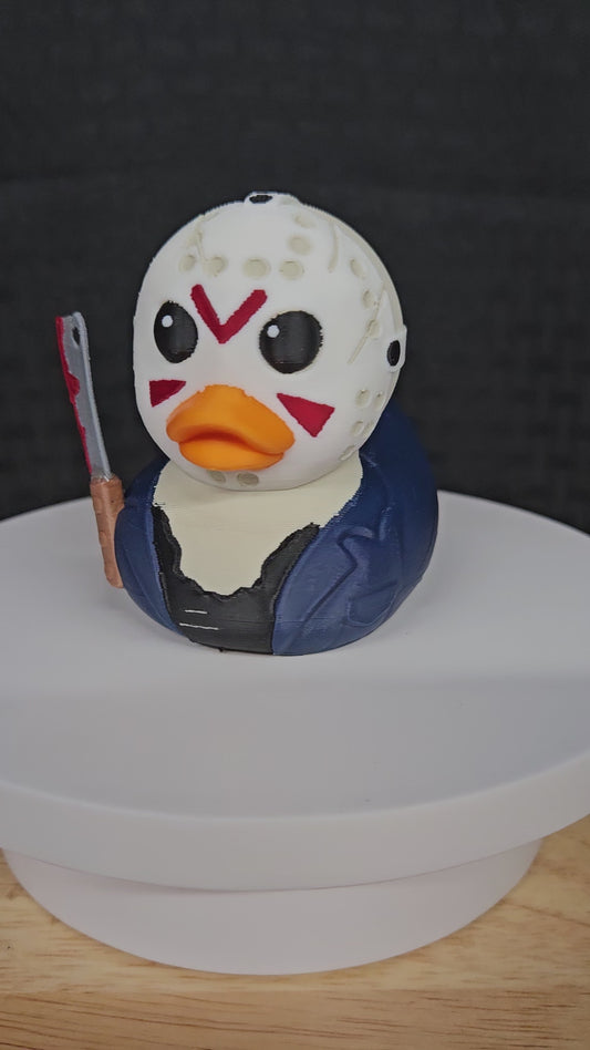 Jason Voorhees Halloween Duck