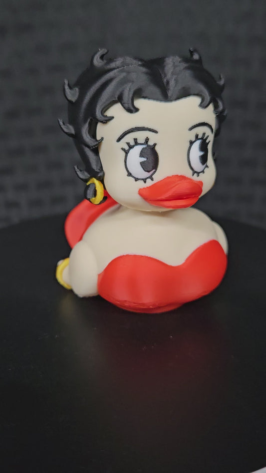 Betty Boop Duck, 3D Printed, Ducking, DuckDuckJeep