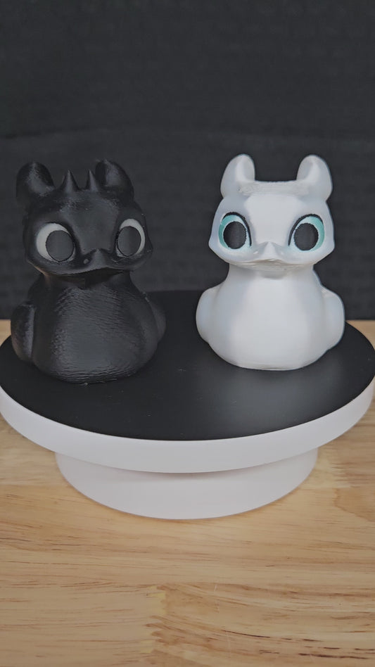 Toothless or Light Fury Ducks