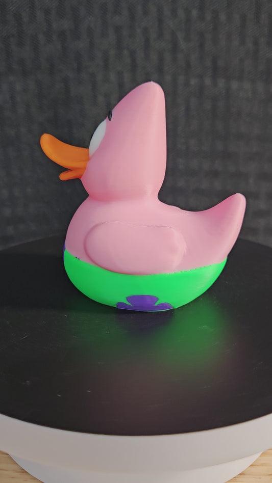 Patrick Duck, Spongebob,  Ducking, DuckDuckJeep