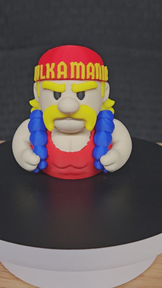 Hulk Hogan Duck, 3D Printed, Ducking, DuckDuckJeep