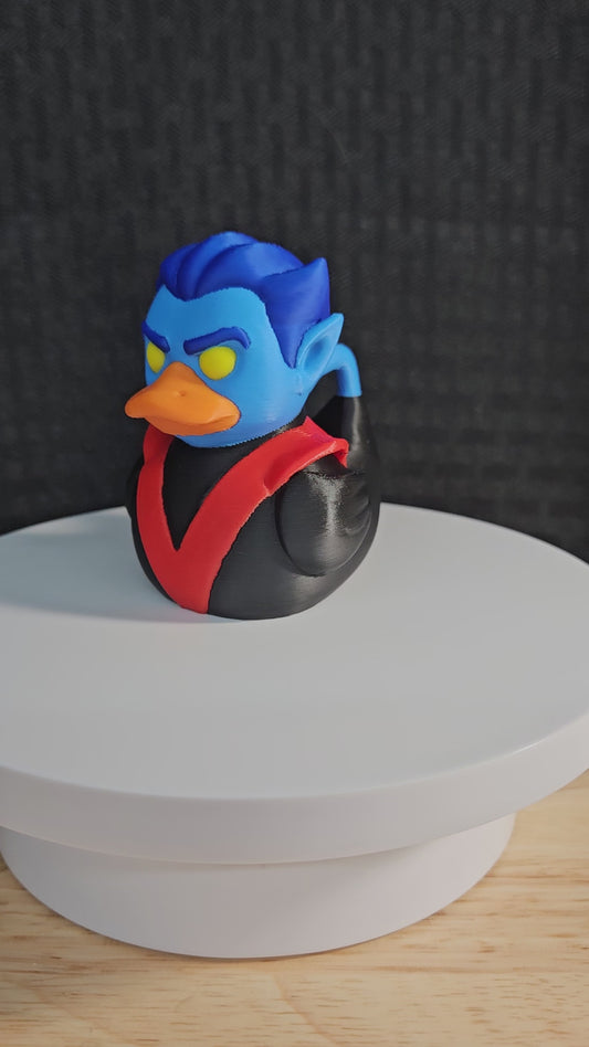 Nightcrawler Duck, Xmen, Ducking, DuckDuckJeep
