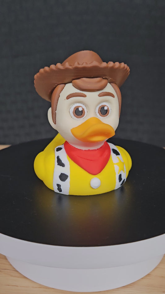Woody Duck, 3D Printed, Ducking, DuckDuckJeep