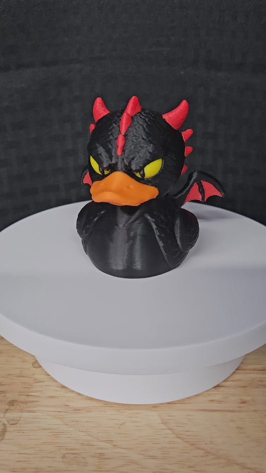 Drogon Duck, GOT Daenerys Dragon, 3D Printed, Ducking, DuckDuckJeep