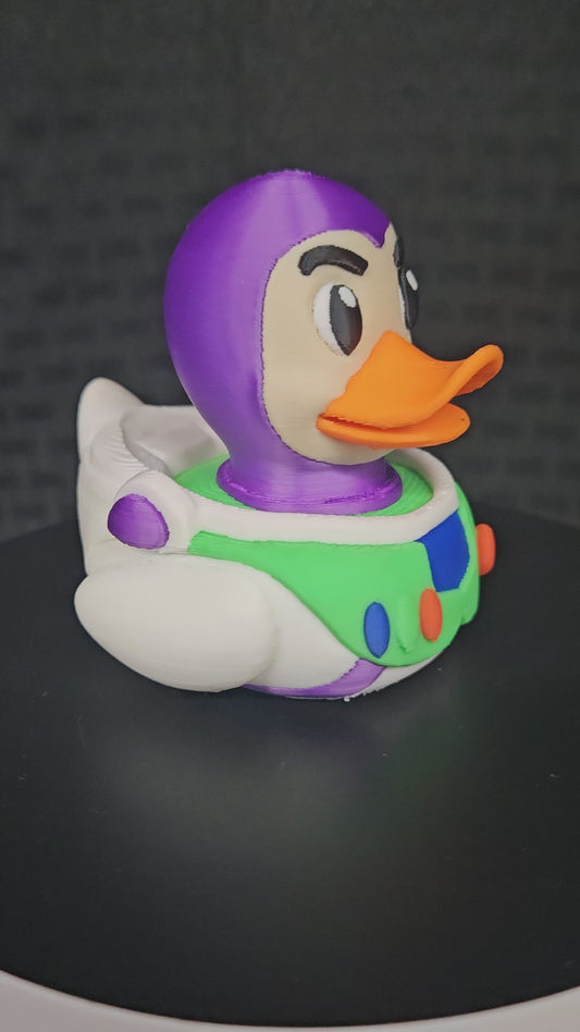 Buzz Lightyear Duck, 3D Printed, Ducking, DuckDuckJeep