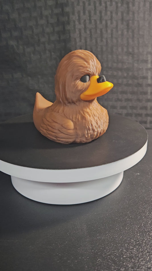Chewbacca Duck, 3D Printed, Ducking, DuckDuckJeep